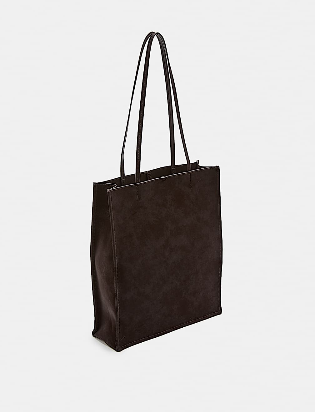 Top Handle Structured Tote Bag