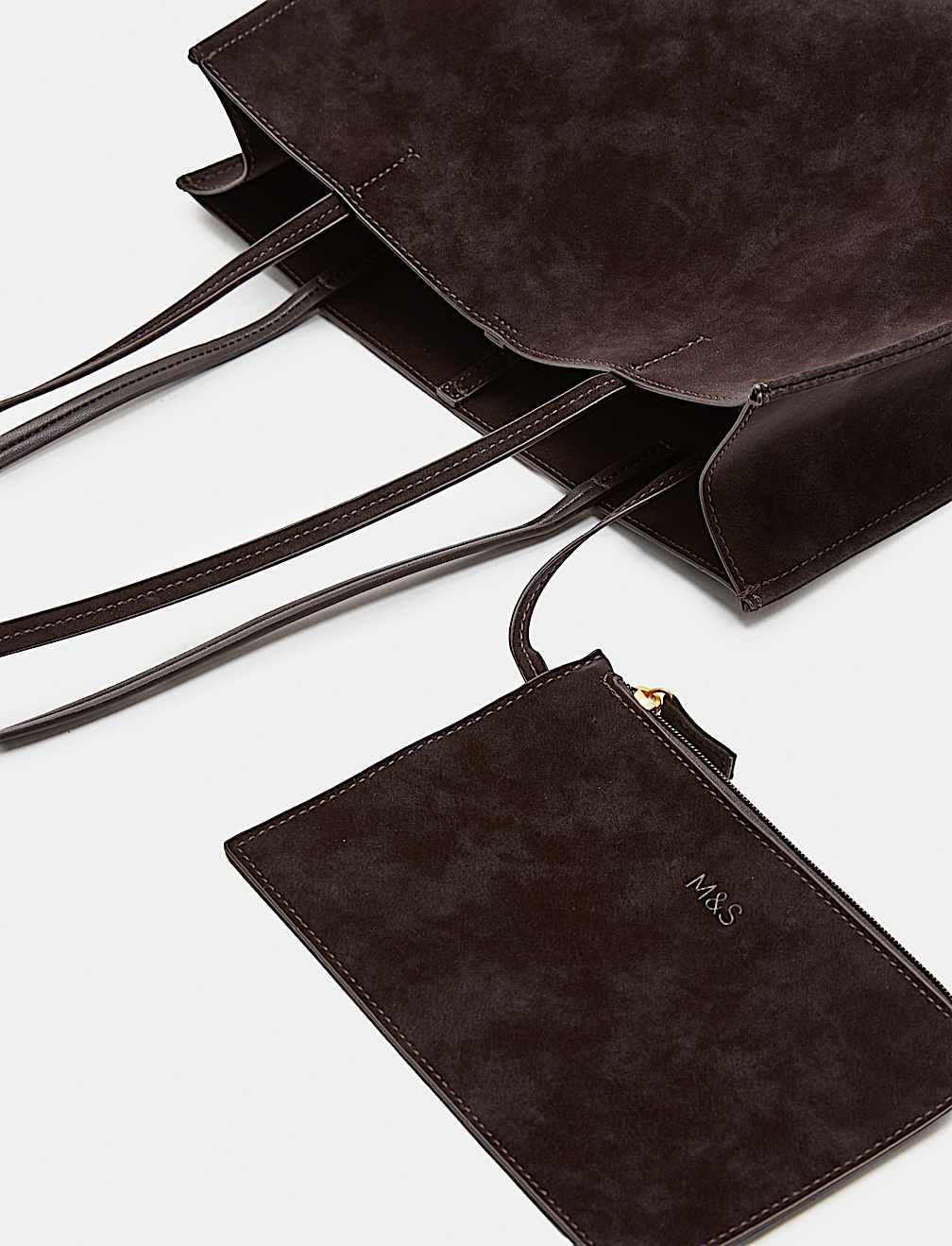 Top Handle Structured Tote Bag