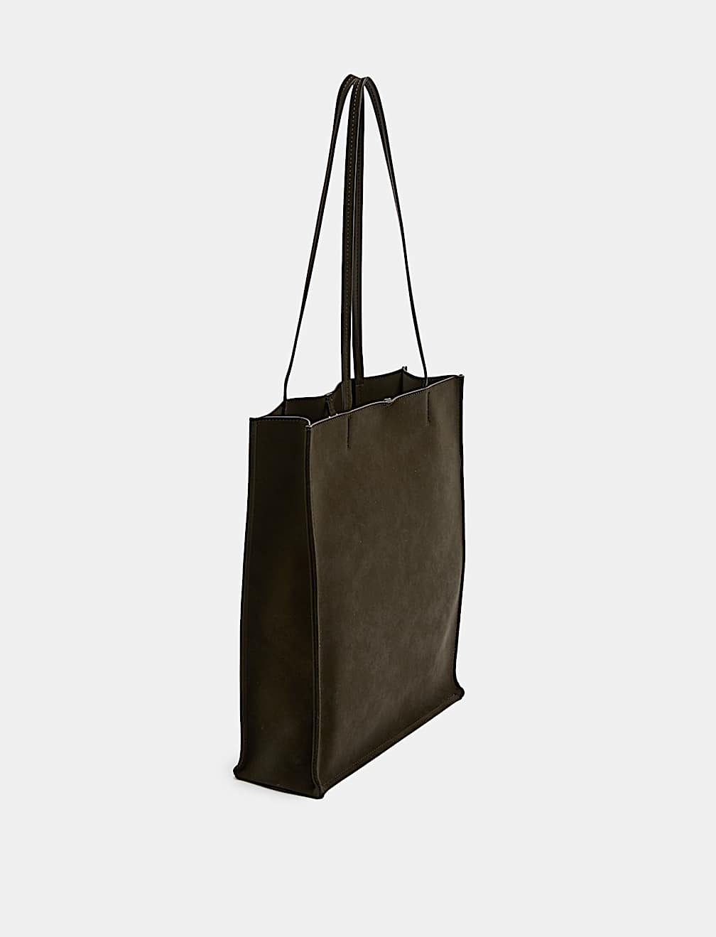 Top Handle Structured Tote Bag