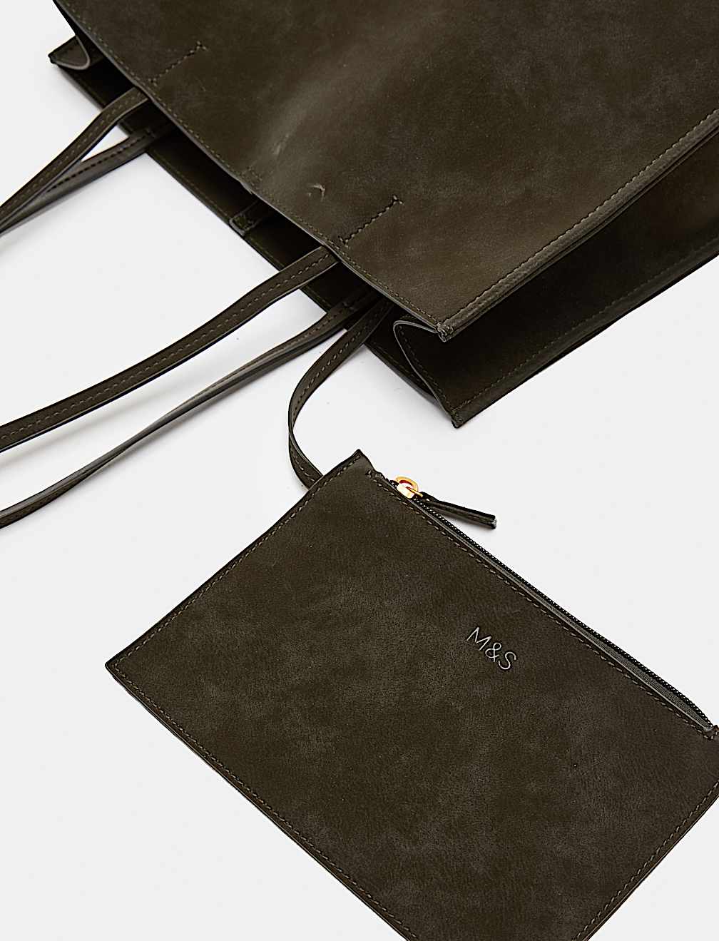 Top Handle Structured Tote Bag