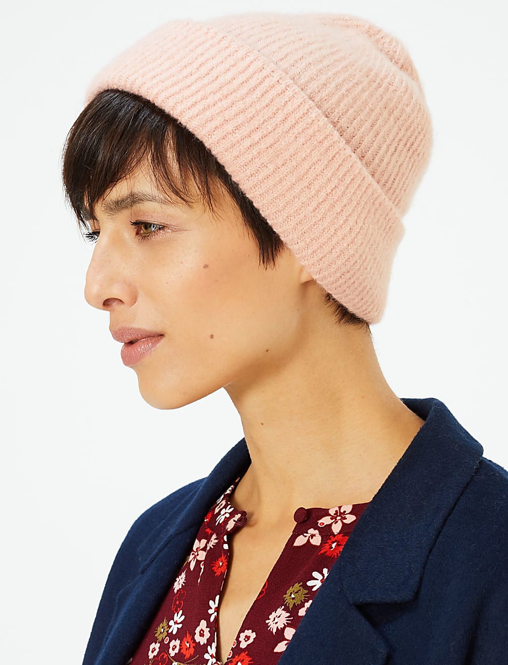 Ribbed Beanie Hat
