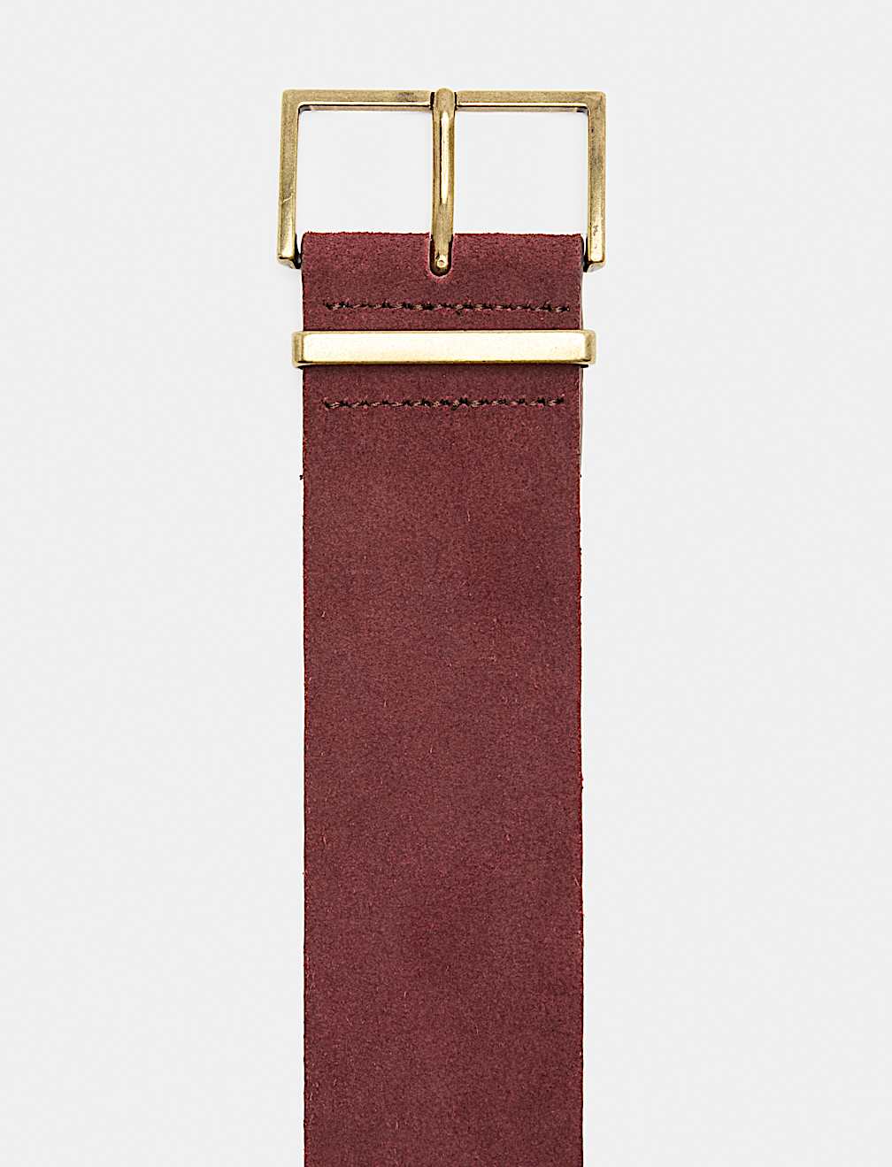 Suede Wide Waist Belt