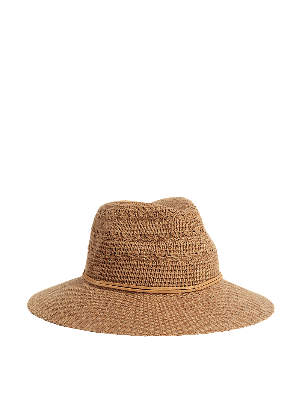 Cotton Rich Packable Fedora Hat