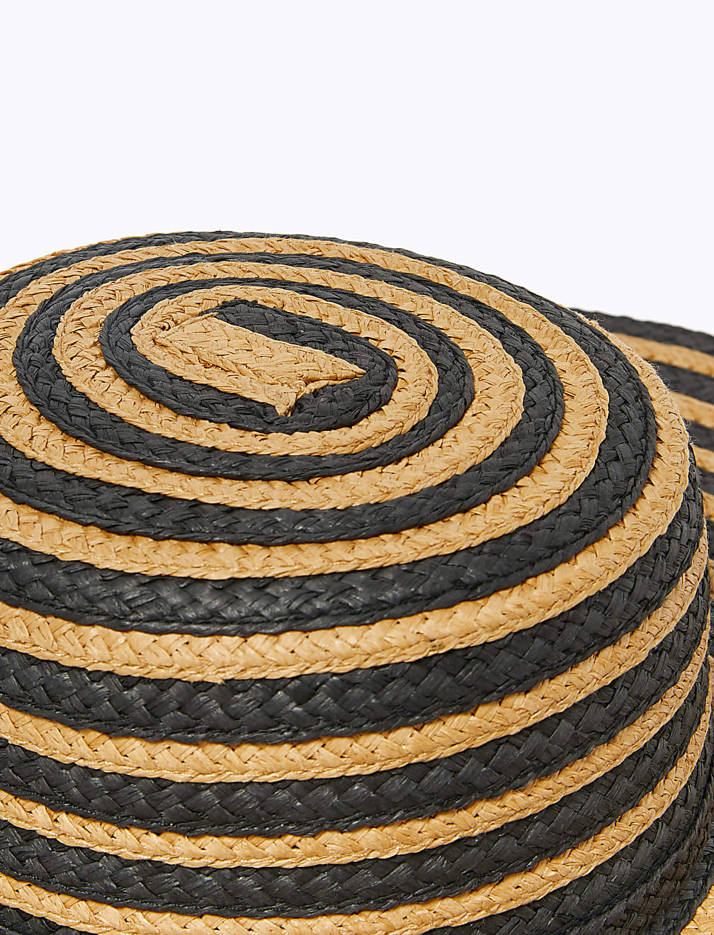 Striped Wide Brim Sun Hat