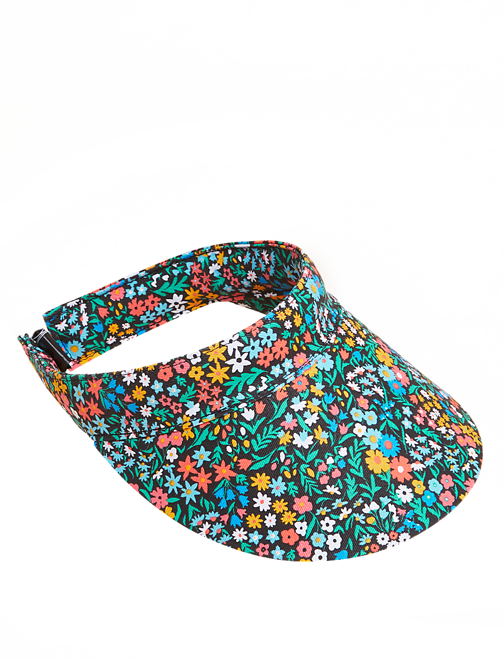 Pure Cotton Floral Visor