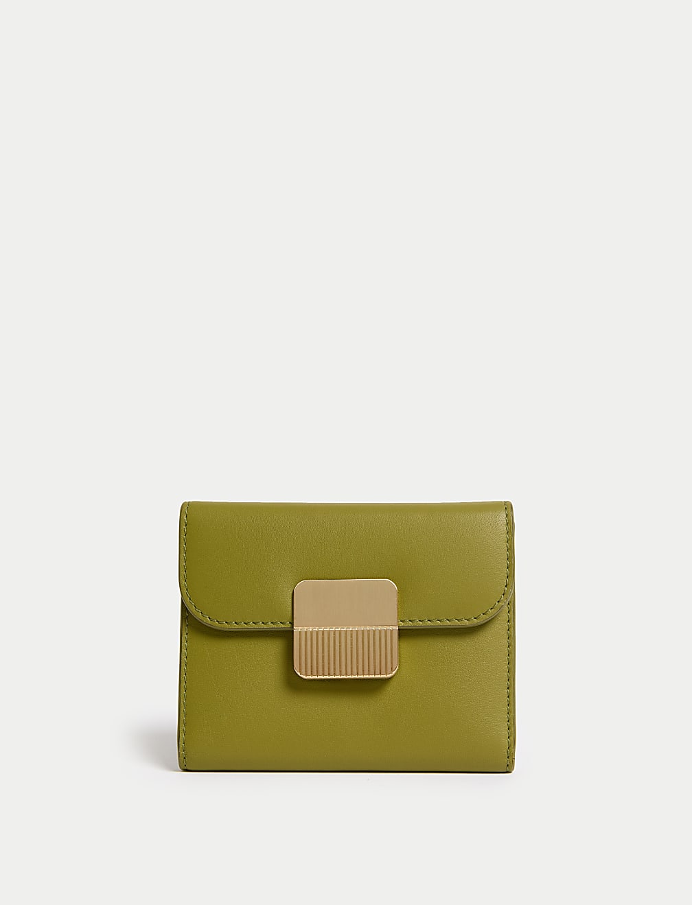 Small Leather Foldover Purse