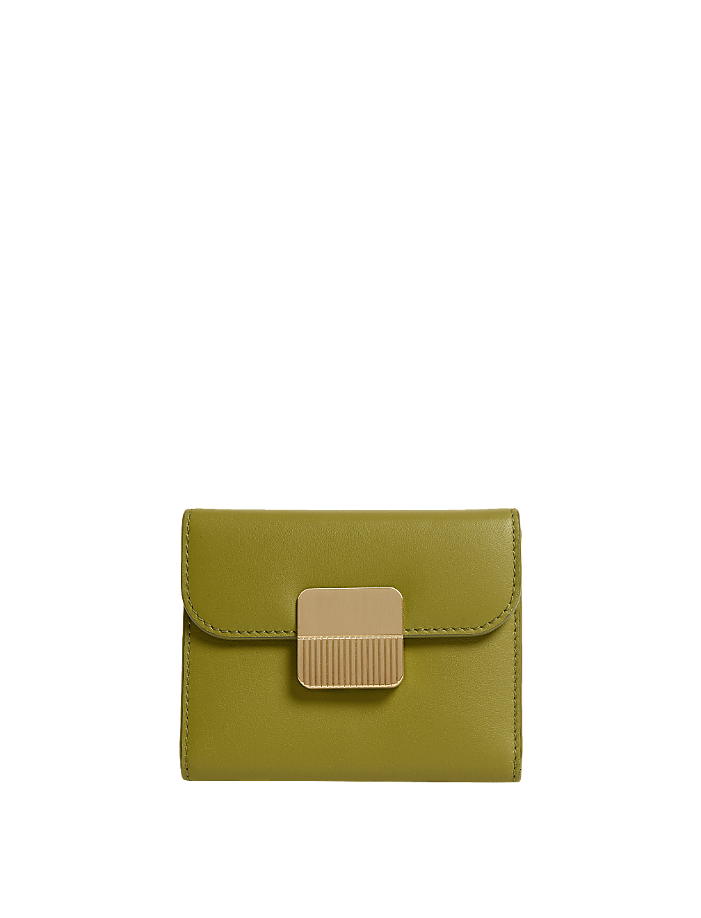 Small Leather Foldover Purse
