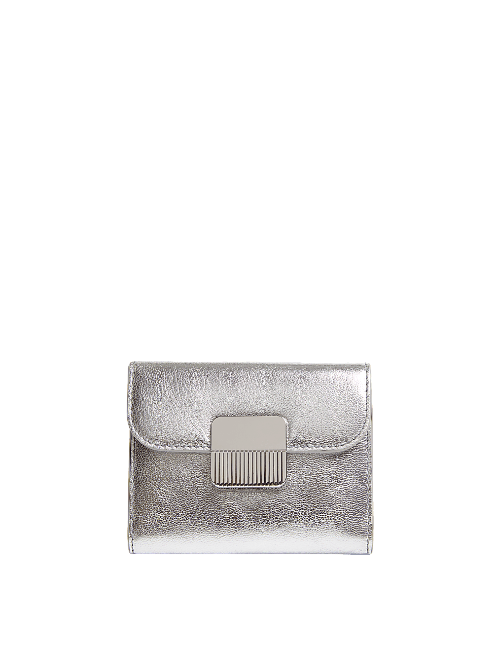 Small Leather Foldover Purse