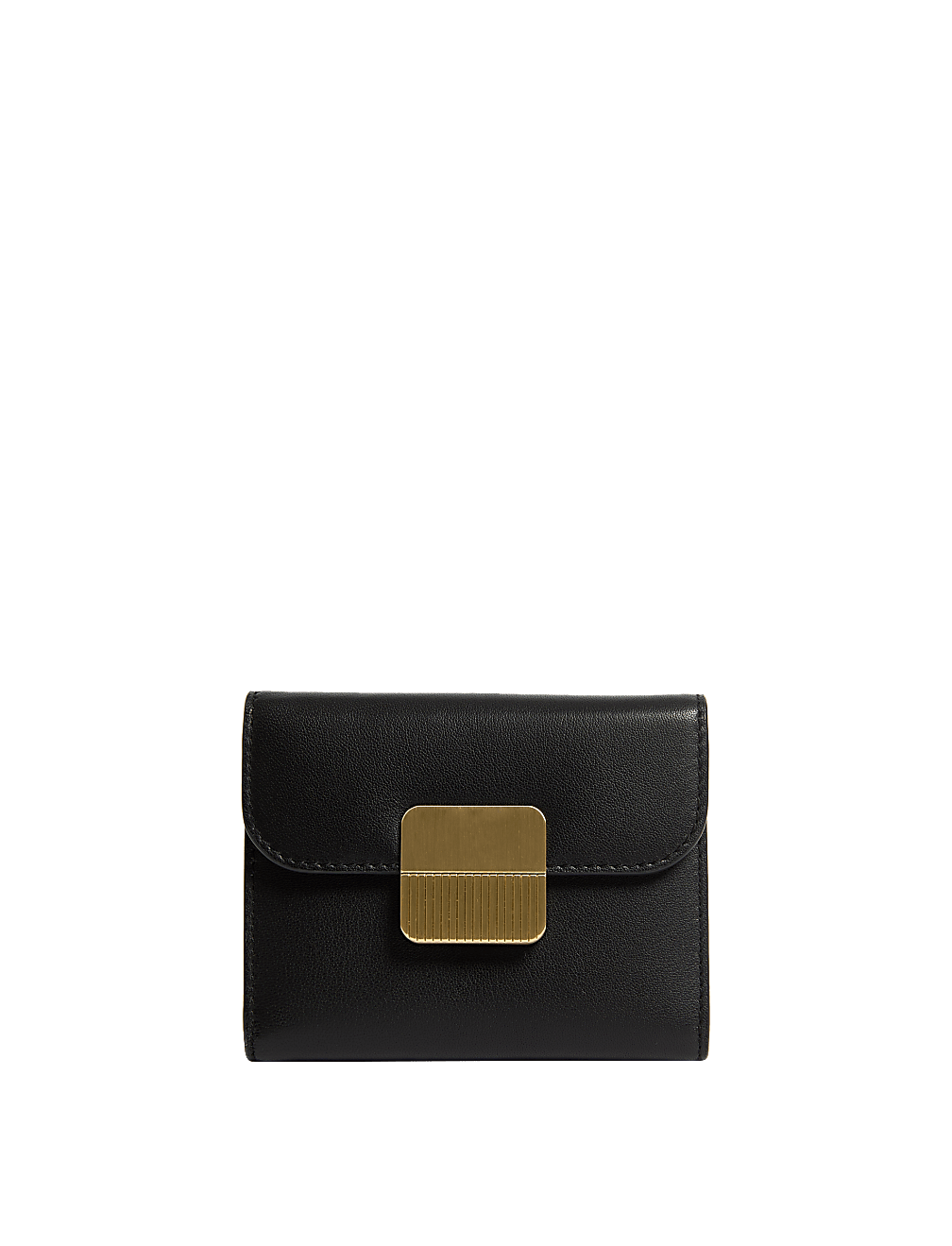 Small Leather Foldover Purse