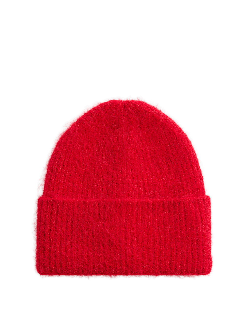 Rib Fluffy Beanie Hat