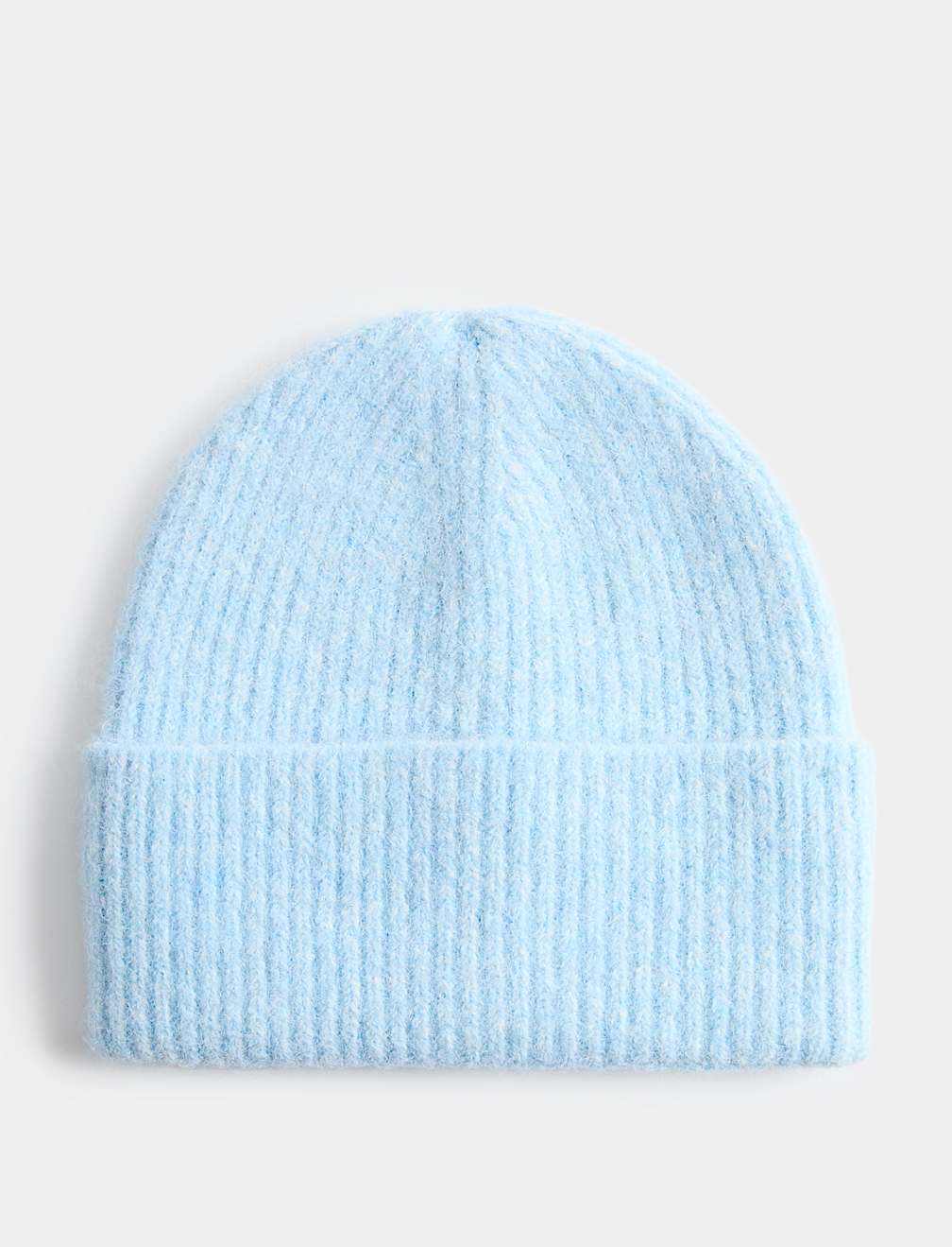 Rib Fluffy Beanie Hat