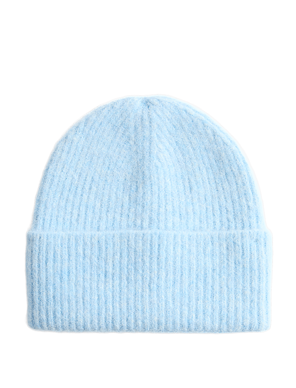 Rib Fluffy Beanie Hat