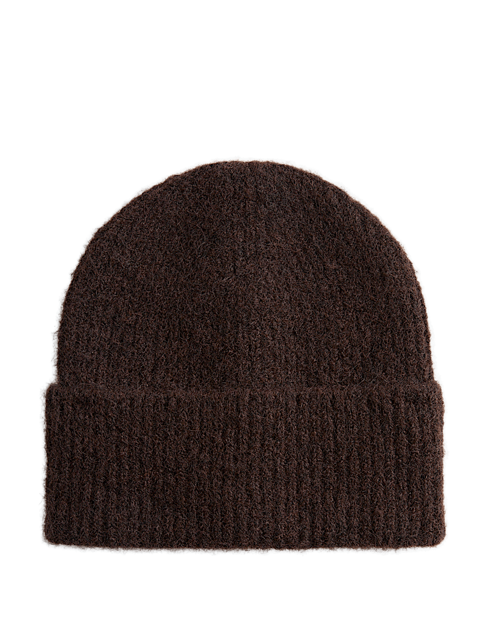 Rib Fluffy Beanie Hat