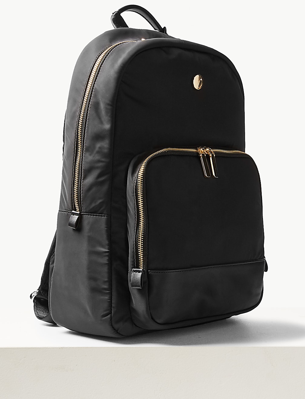 Buy Double Zip Detail Backpack at Marks Spencer