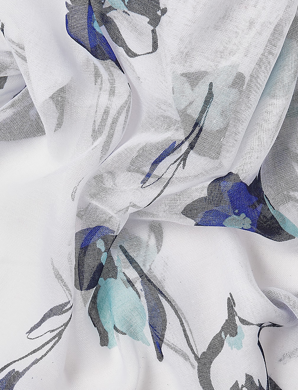 Floral Print Scarf