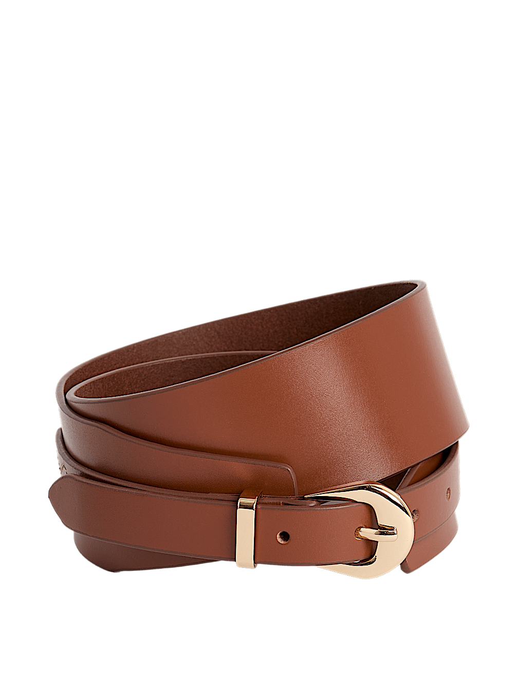 Leather Wide Waist Belt