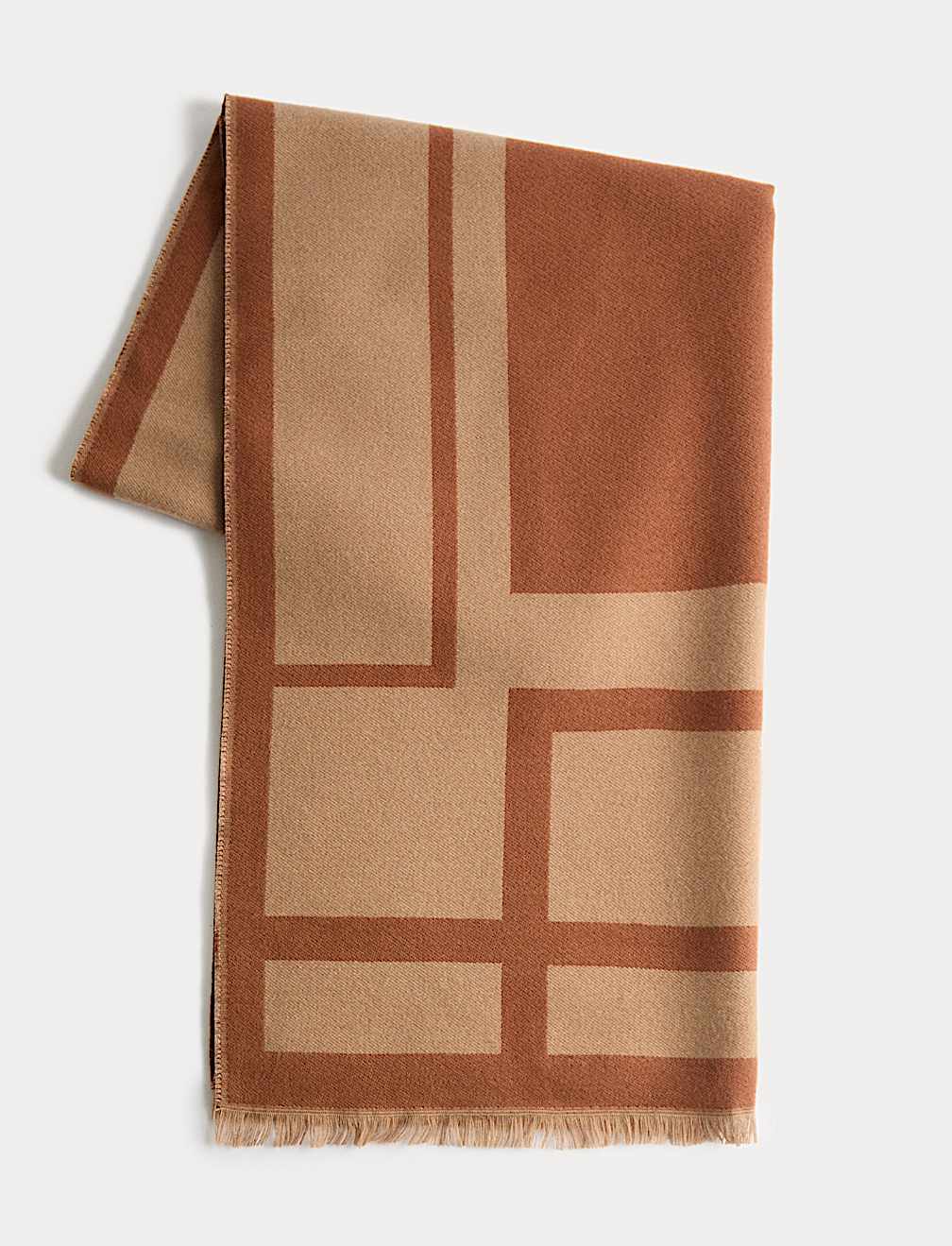 Geometric Woven Scarf