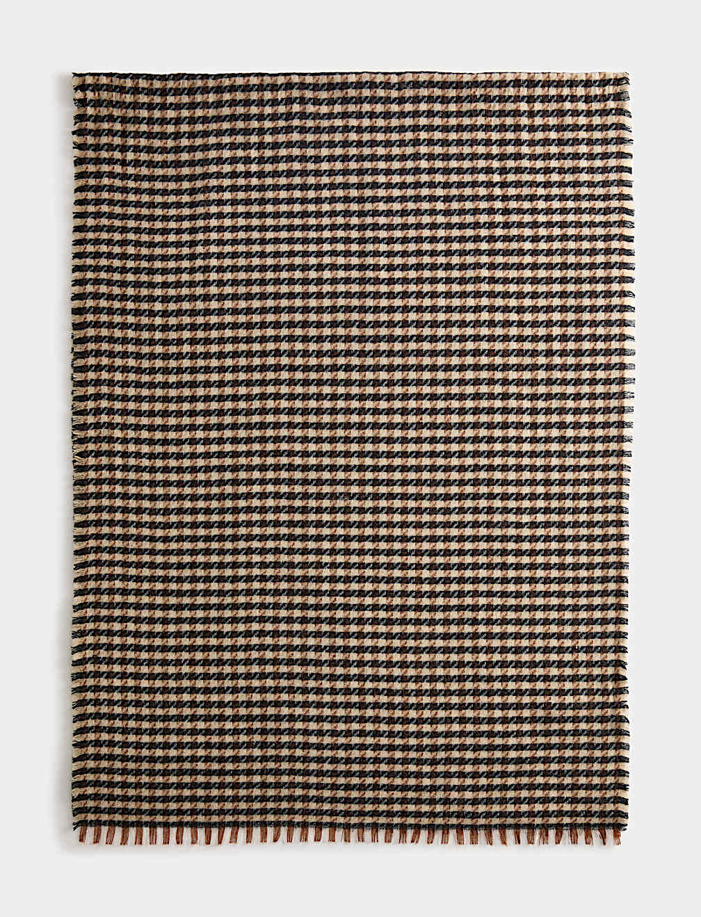 Woven Checked Scarf