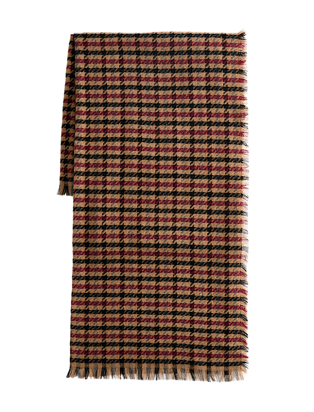 Woven Checked Scarf
