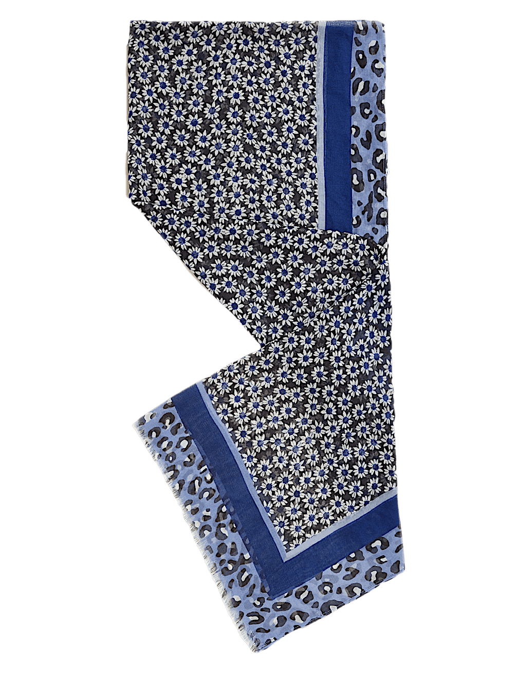 Printed Floral Scarf