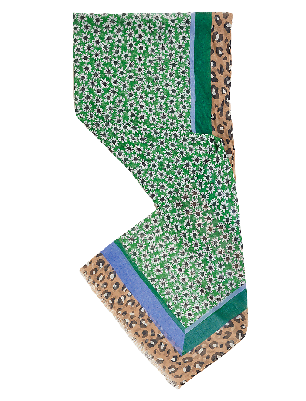 Printed Floral Scarf