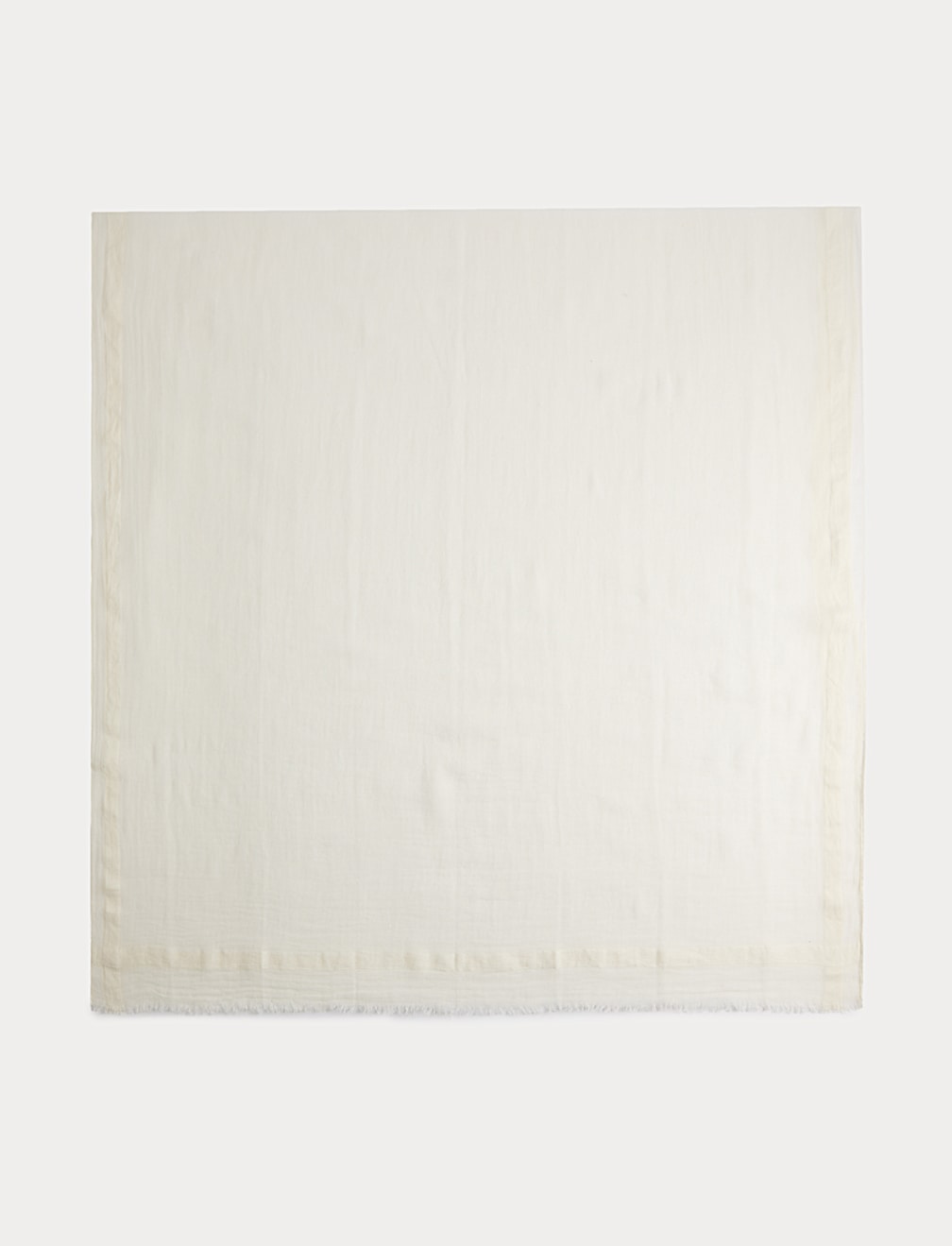 Cotton Linen Blend Scarf