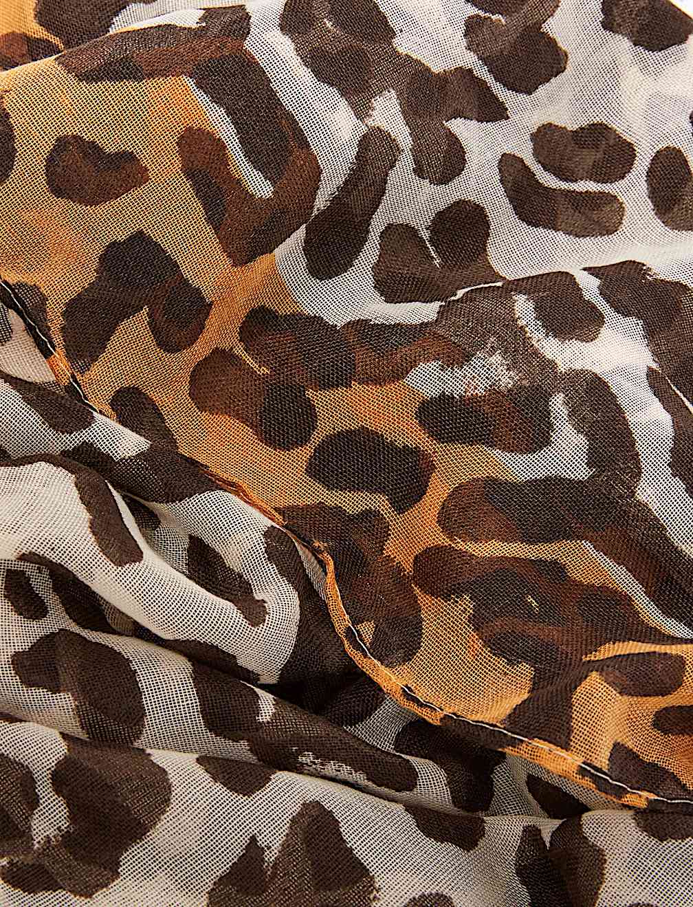 Leopard Print Scarf