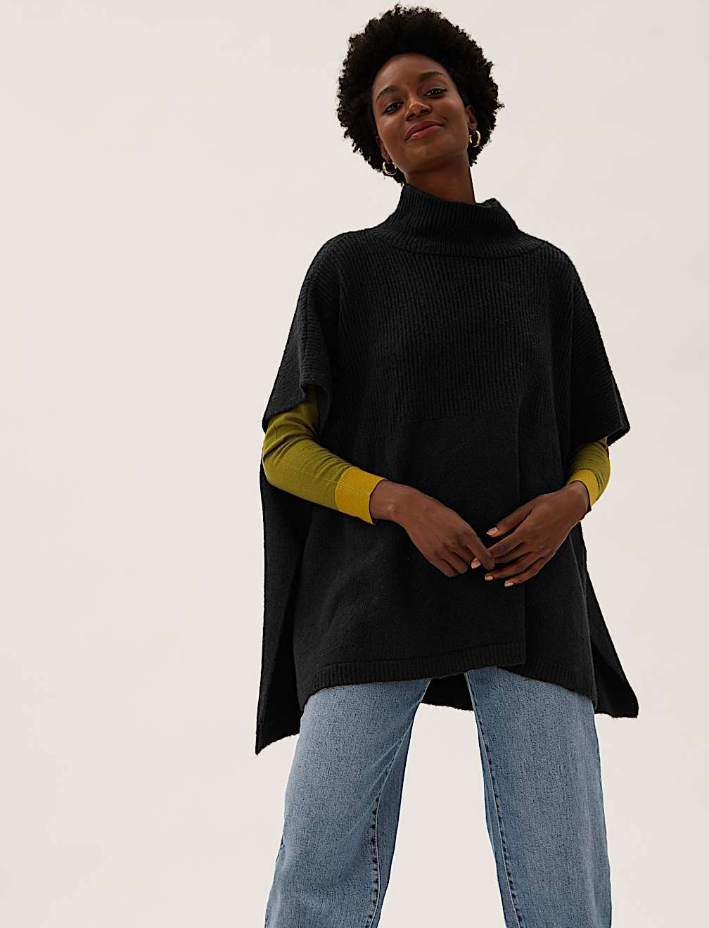 Knitted Poncho