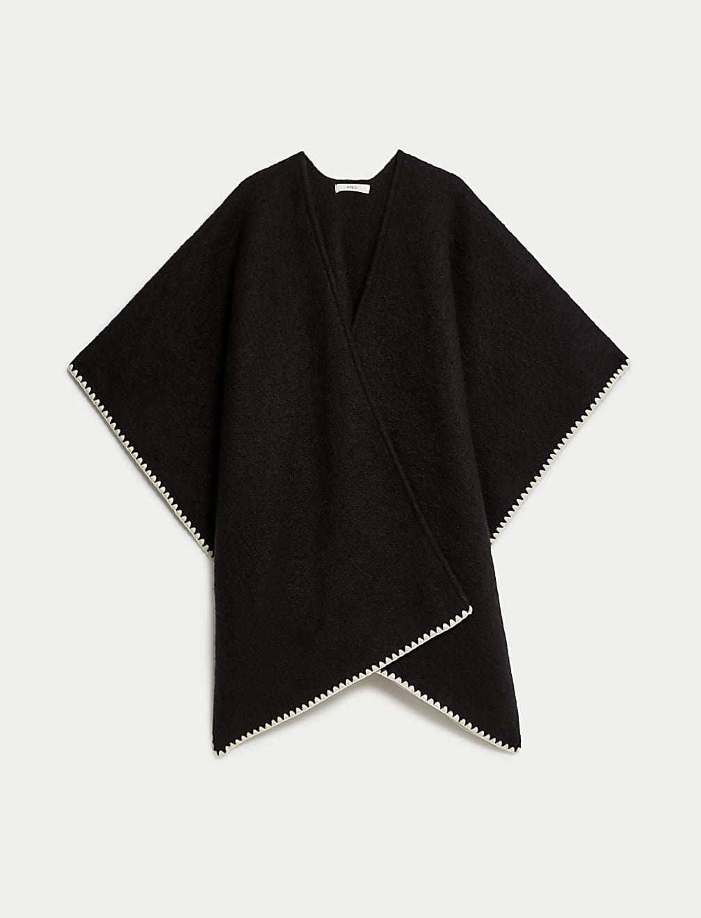 Brushed Whipstitch Poncho