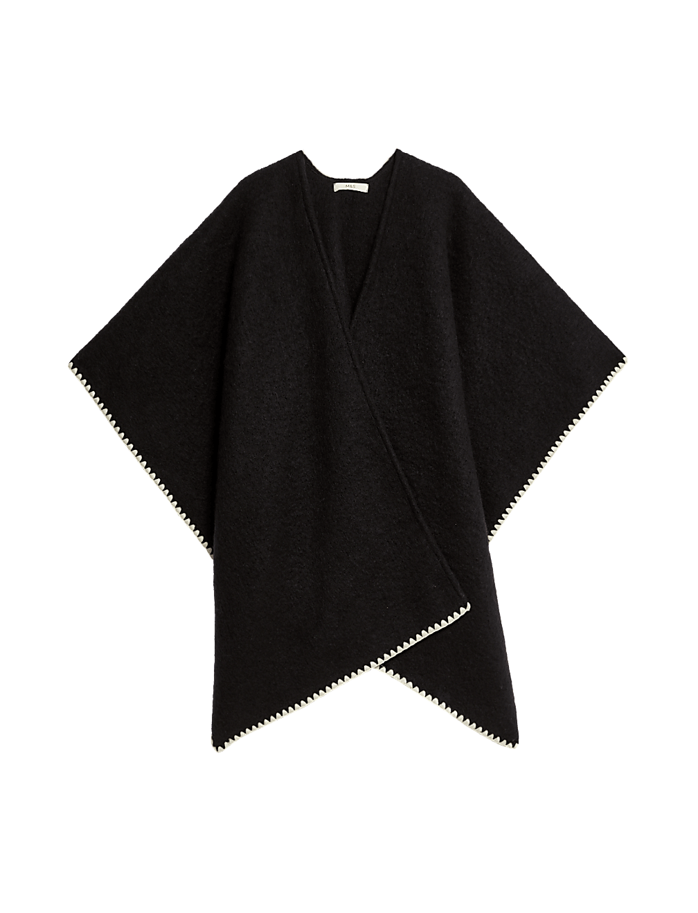 Brushed Whipstitch Poncho