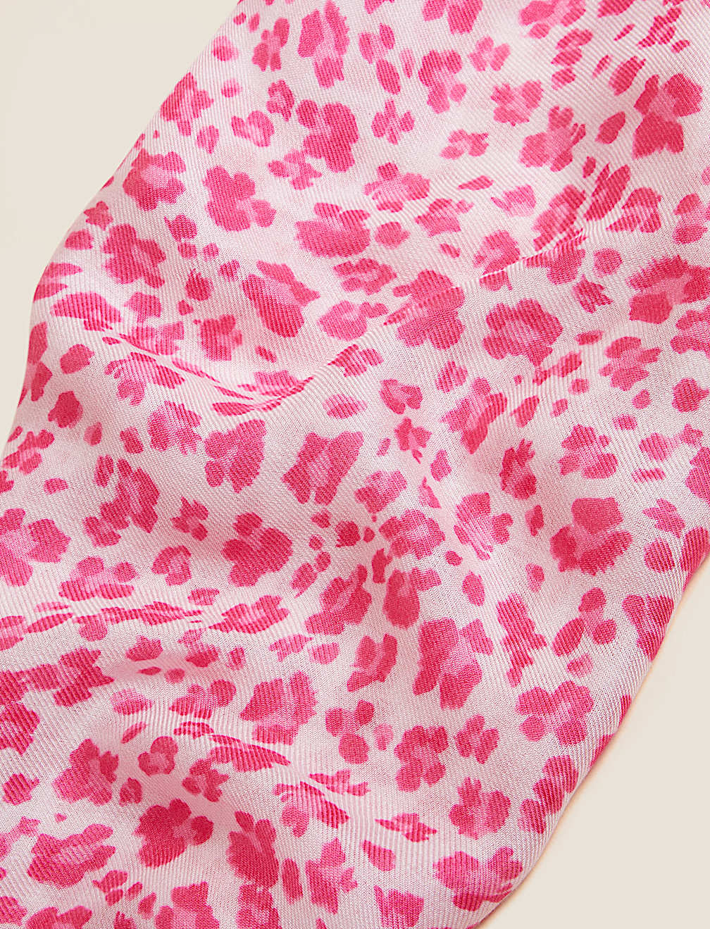 Printed Scarf With Modal
