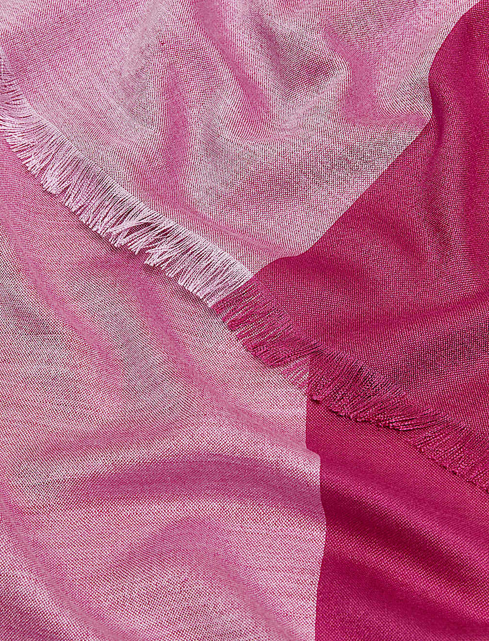 Modal Colour Block Shawl