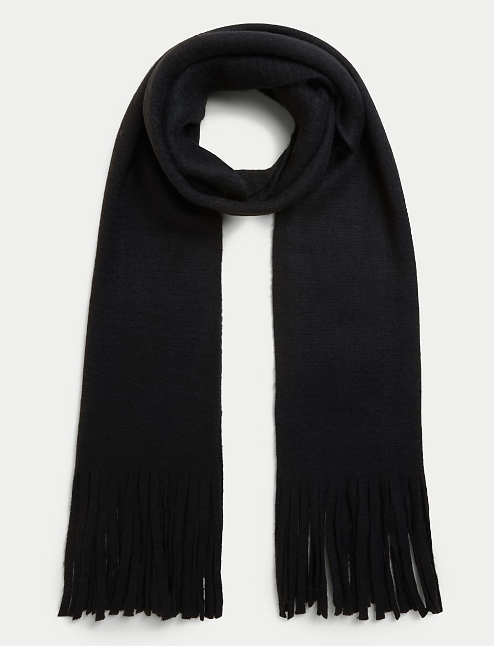 Knitted Tassel Scarf