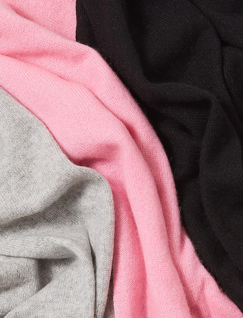 Pure Cashmere Knitted Scarf