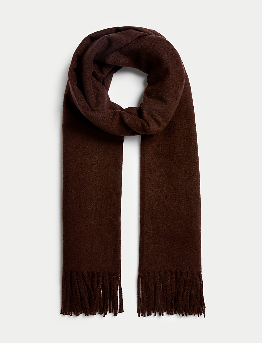 Woven Tassel Blanket Scarf