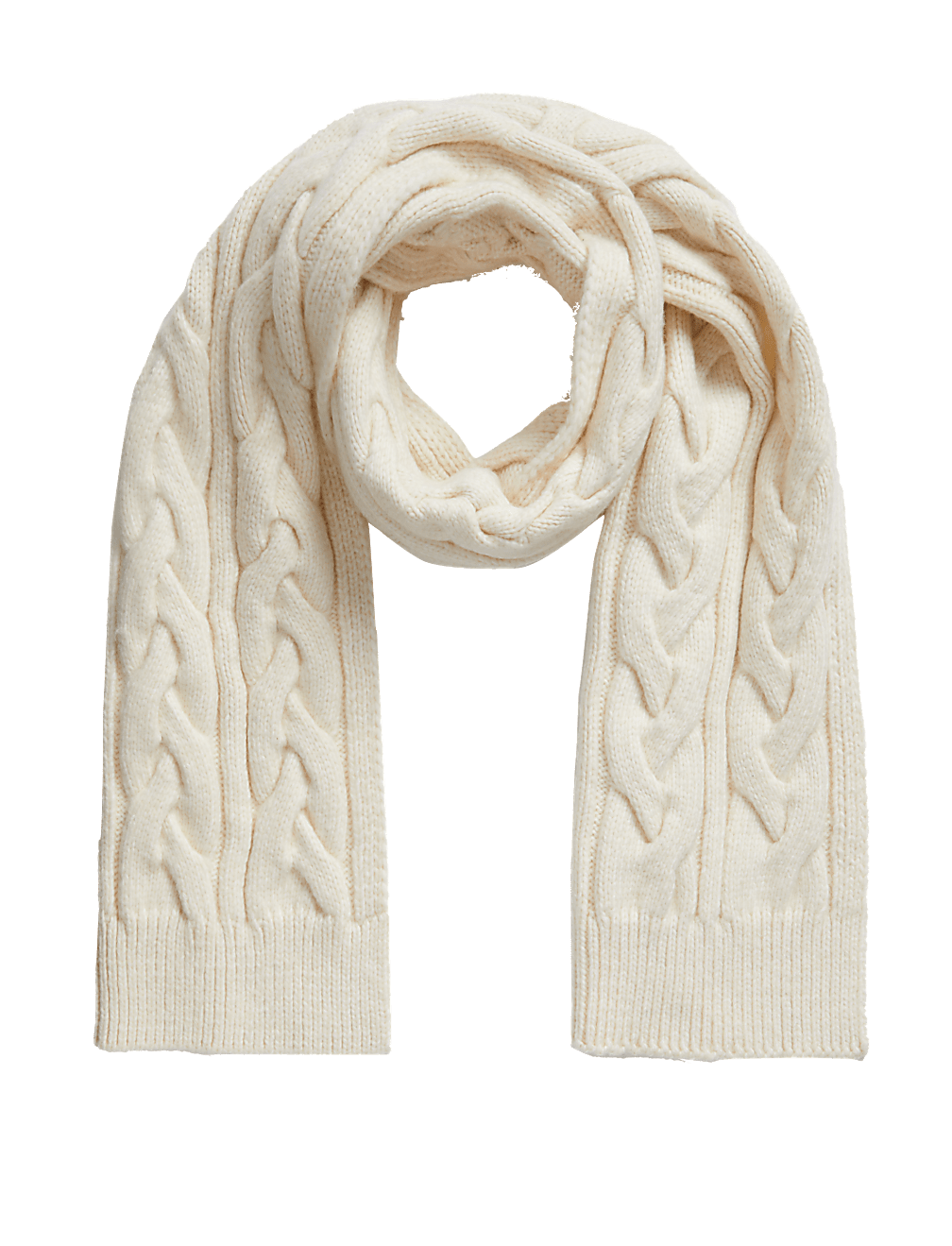 Cable Knit Scarf