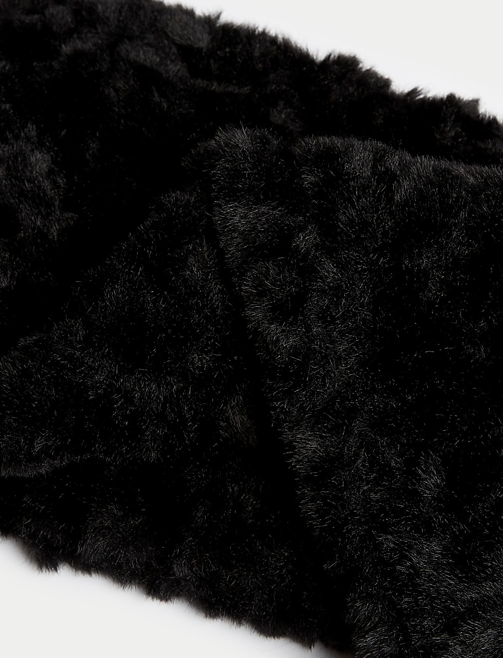 Faux Fur Textured Scarf