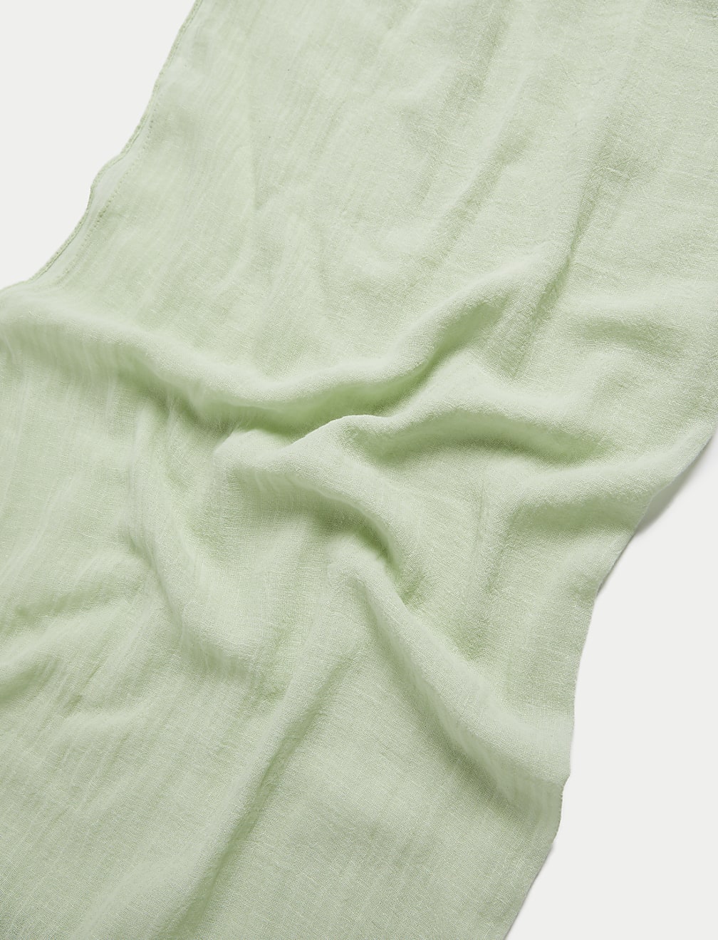 Linen Blend Textured Scarf