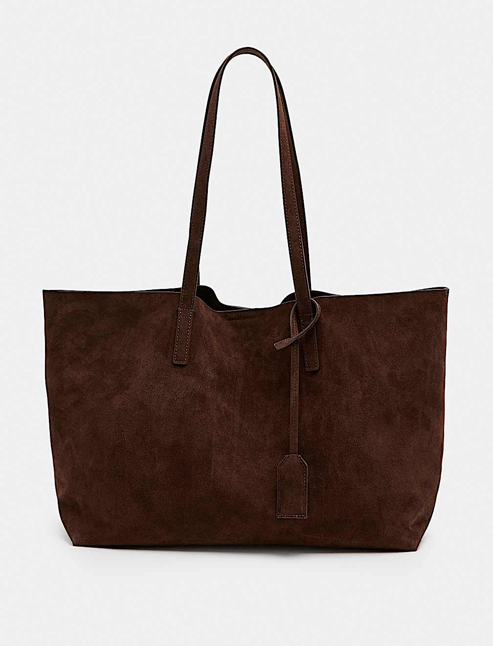 Suede Tote Bag