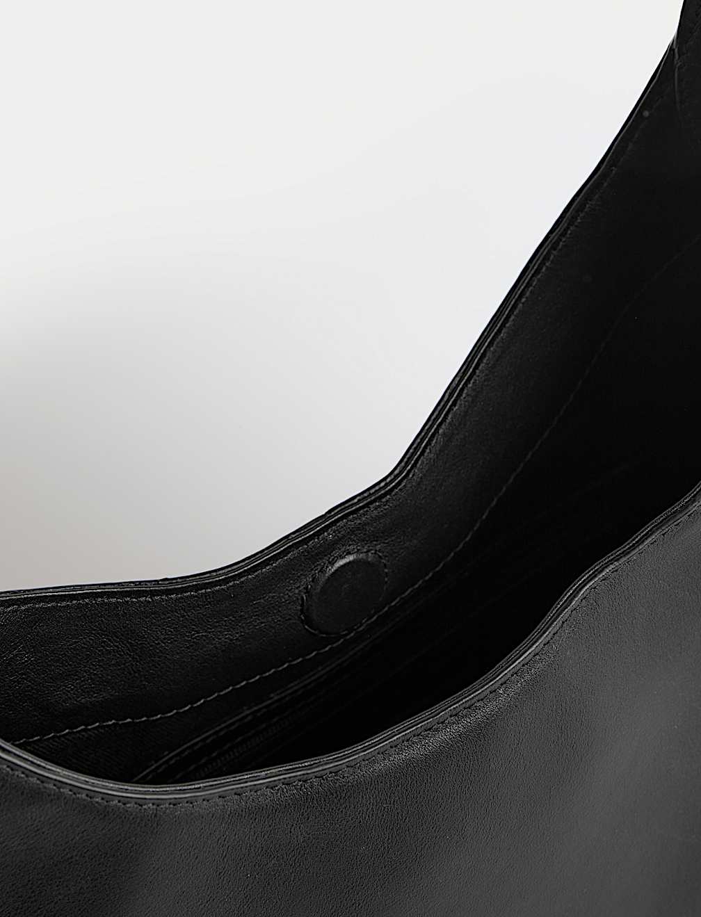 Leather Top Handle Shoulder Tote