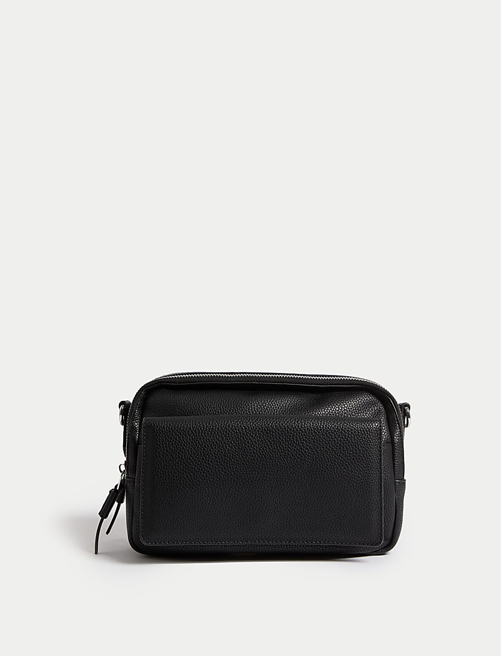 Faux Leather Cross Body Camera Bag