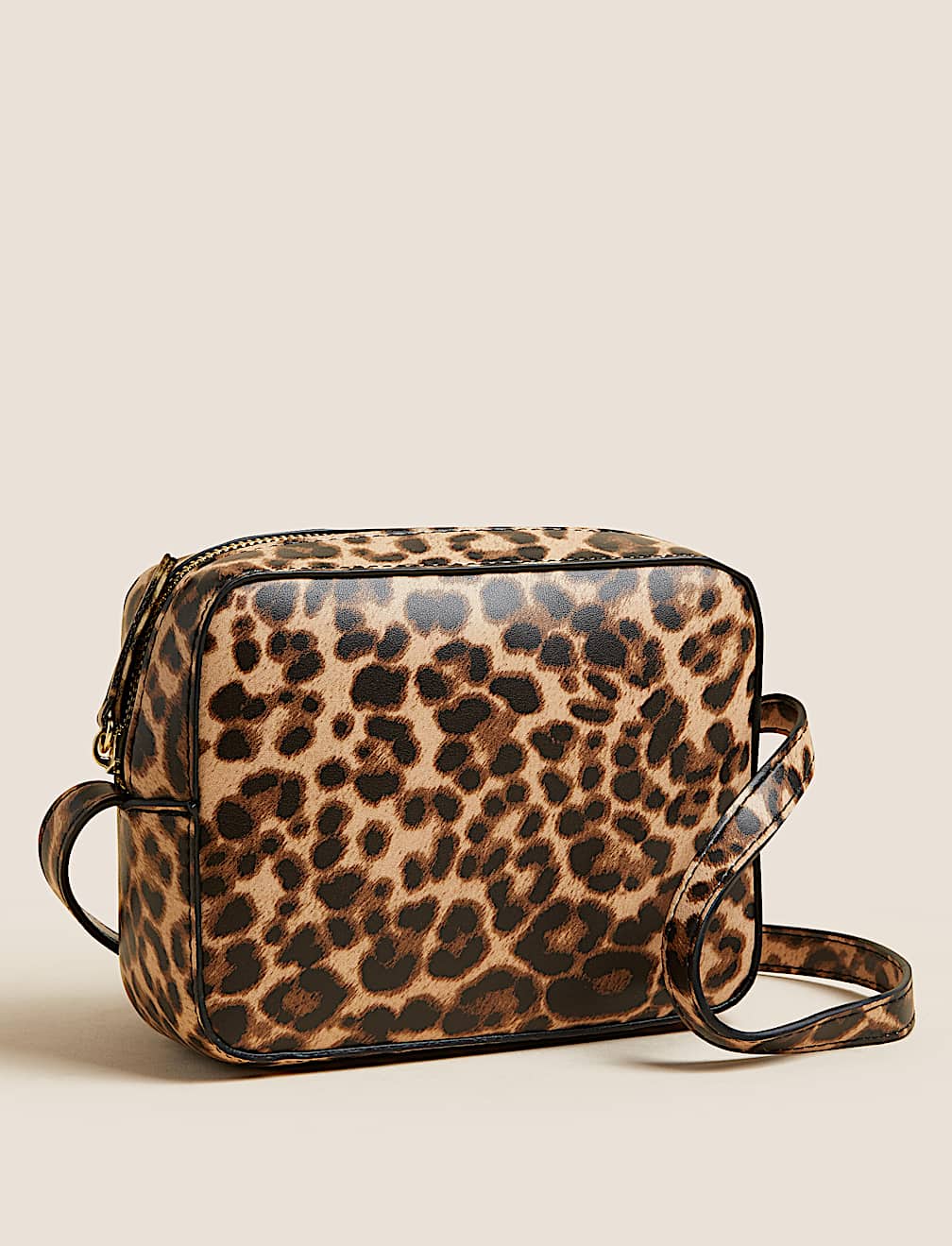 Faux Leather Cross Body Bag