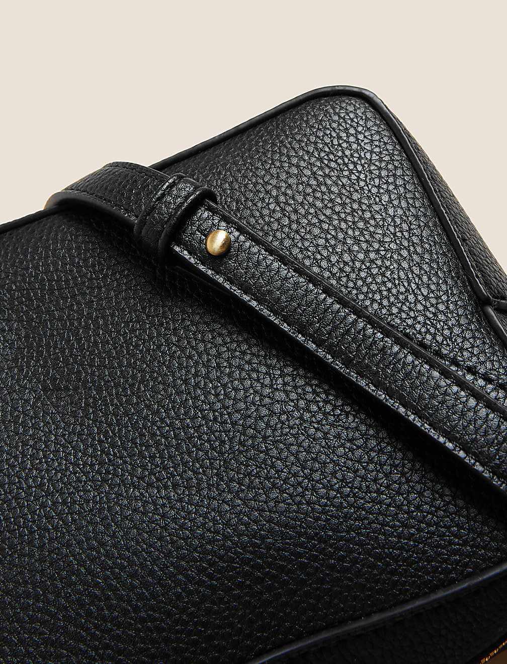 Faux Leather Cross Body Bag