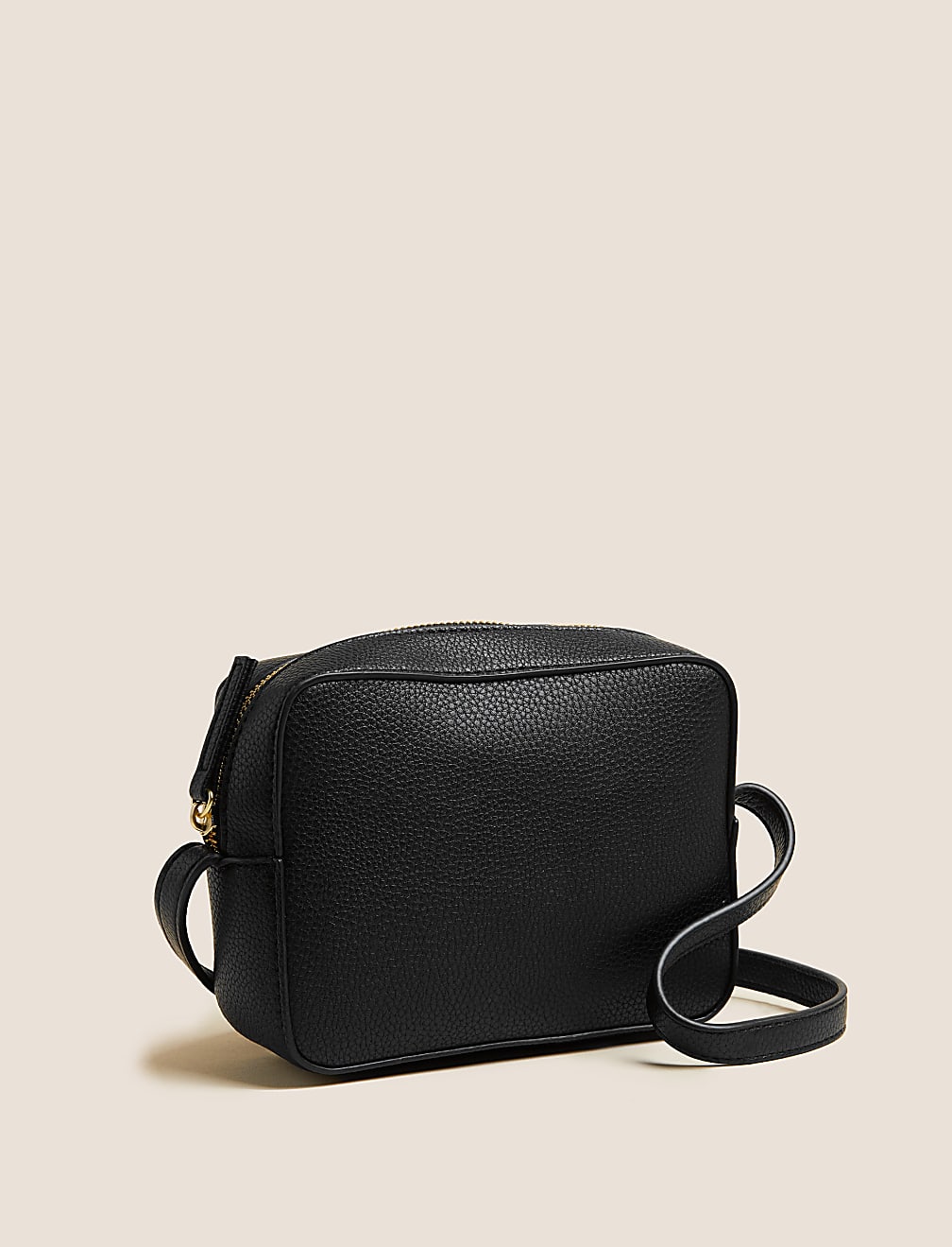 Faux Leather Cross Body Bag