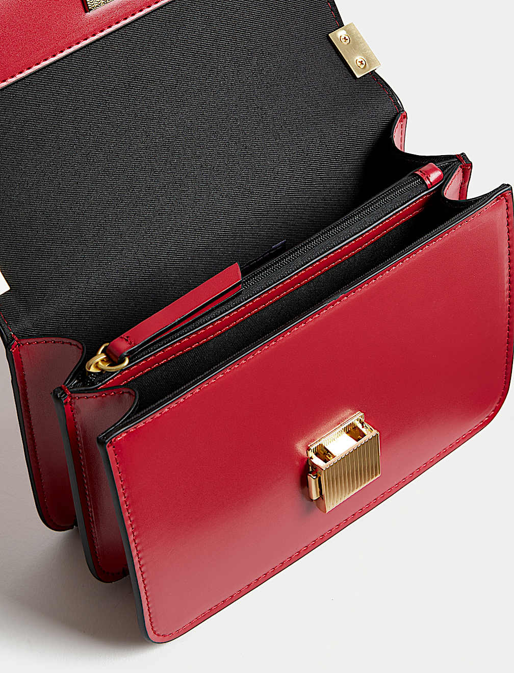 Faux Leather Cross Body Bag