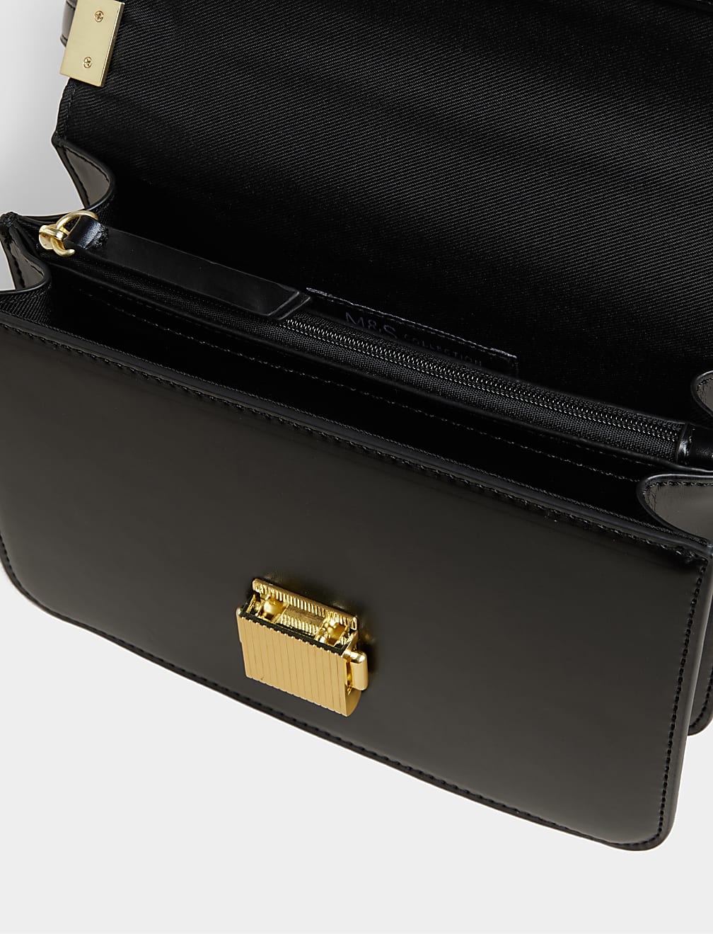 Faux Leather Cross Body Bag