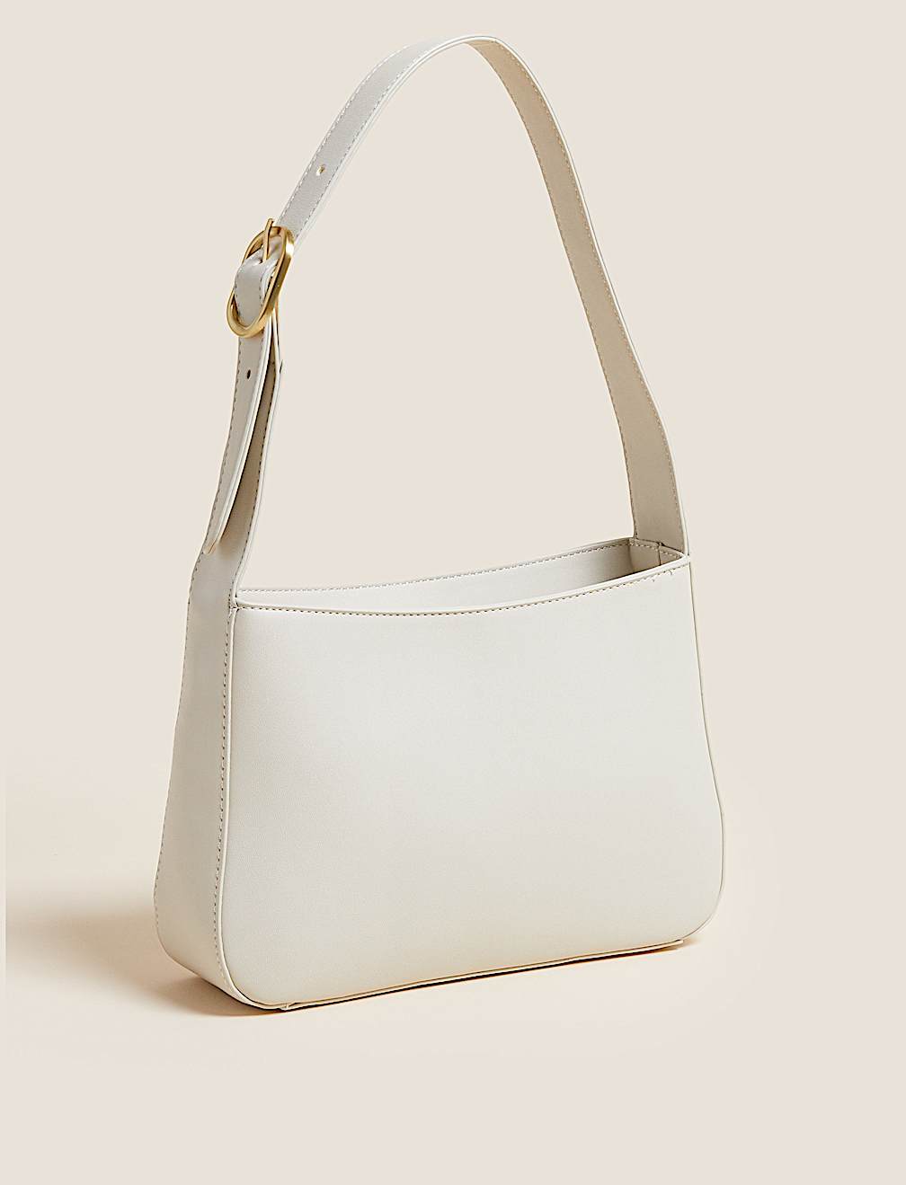 Faux Leather Mini Underarm Bag