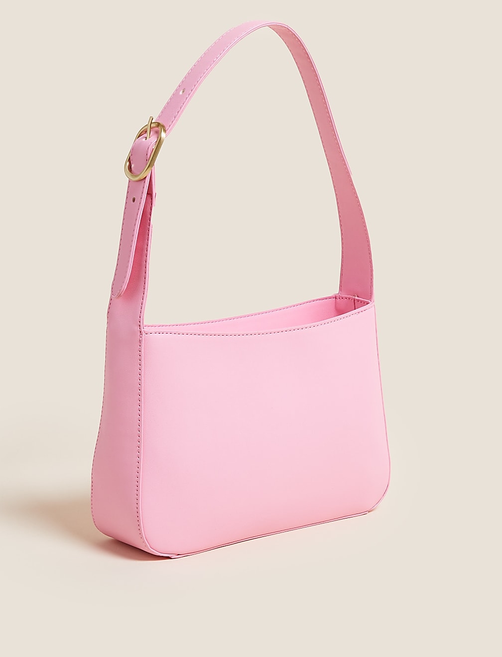 Faux Leather Mini Underarm Bag