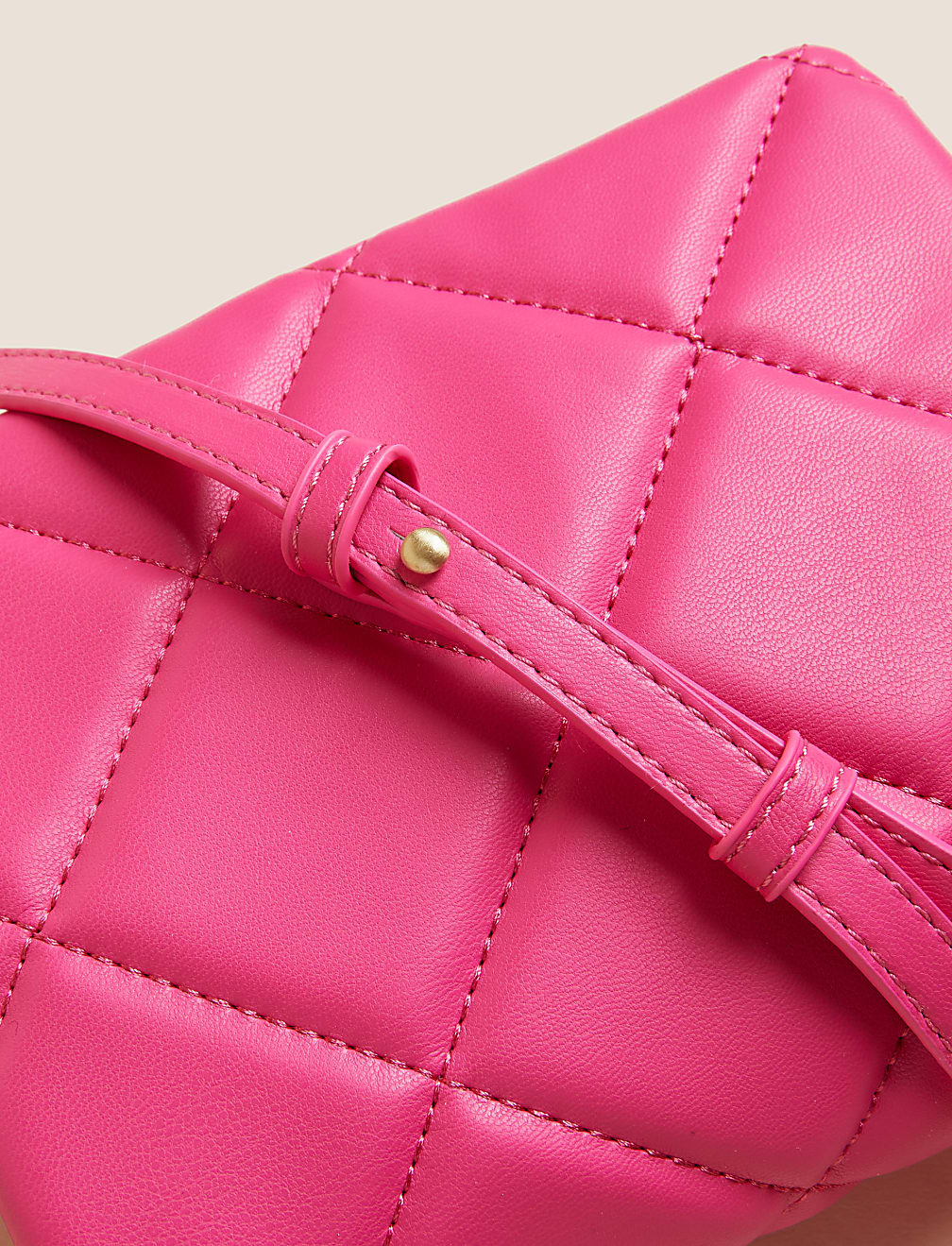 Faux Leather Mini Cross Body Bag