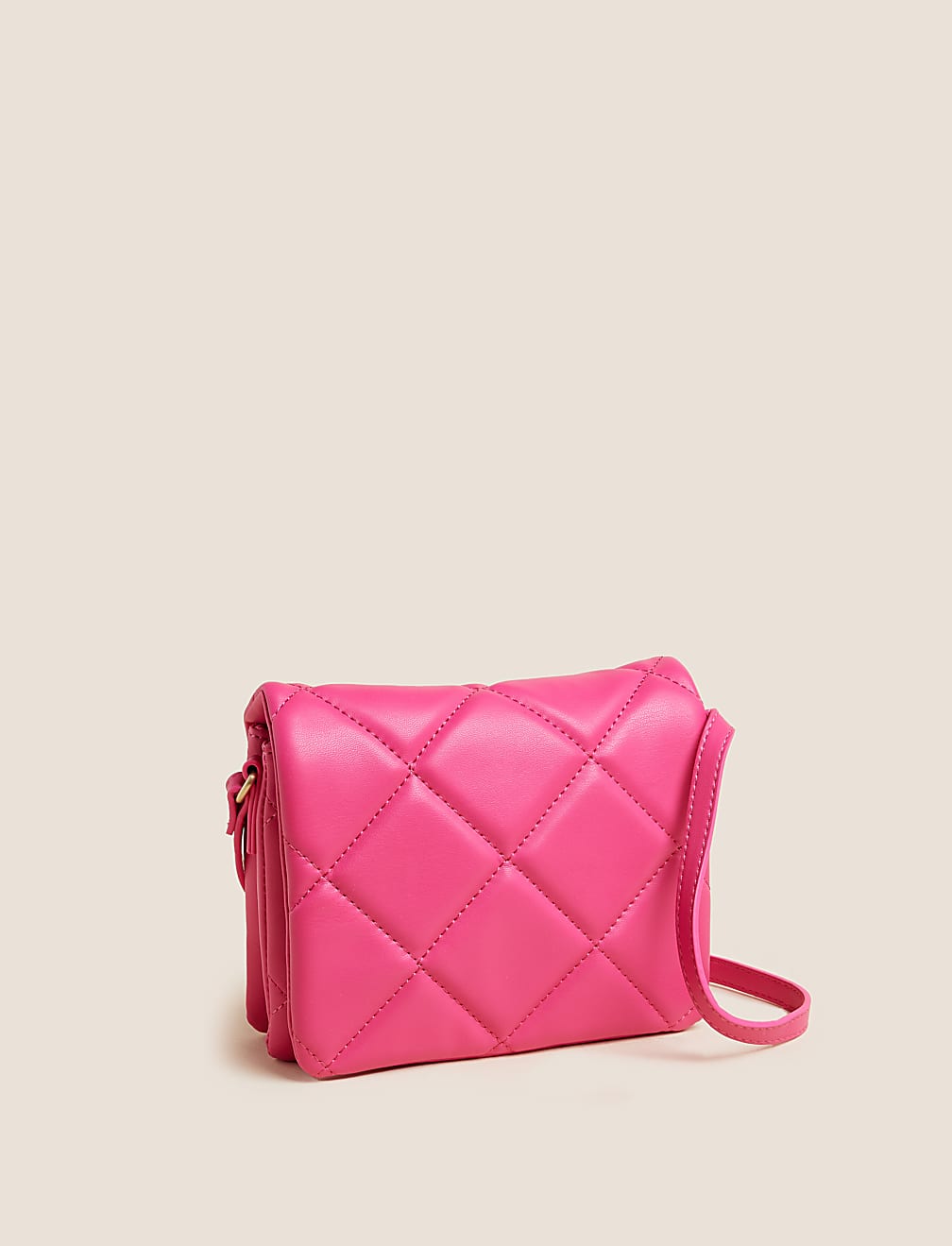 Faux Leather Mini Cross Body Bag